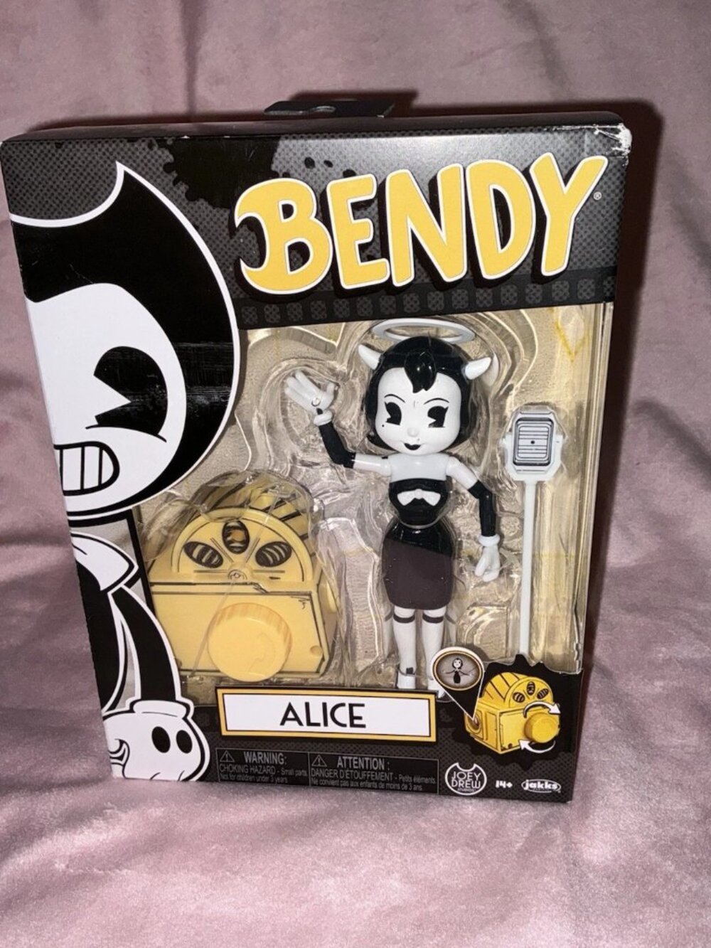 Bendy and the Ink Machine Wave 3 ALICE Jakks Pacific Projector Stand Microphone